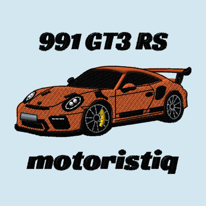 Porsche 991 GT3 RS Embroidered