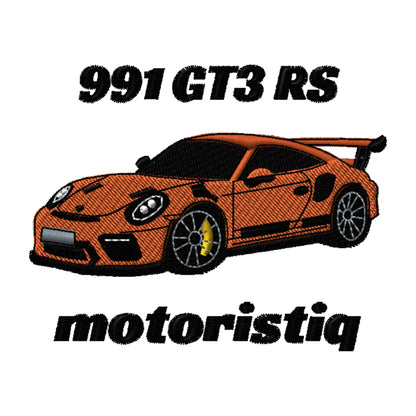 Porsche 991 GT3 RS Embroidered